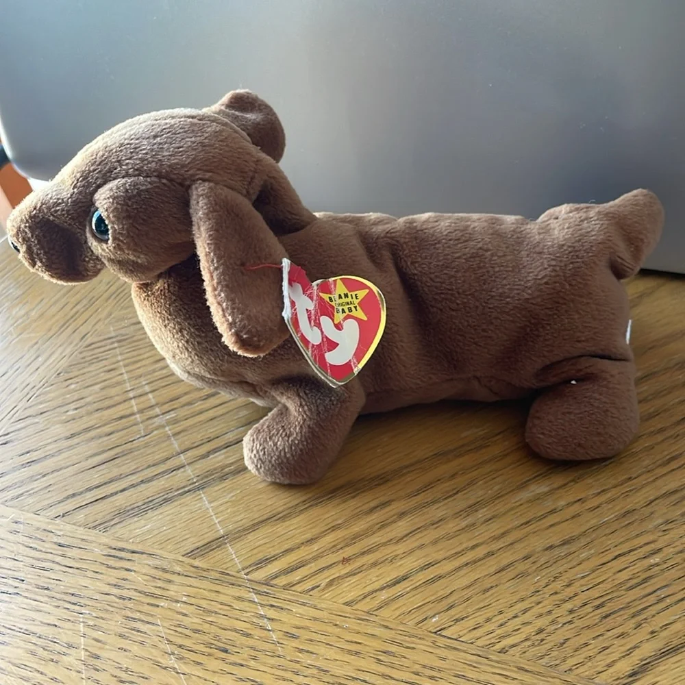 Ty Beanie Baby Weenie the Dachshund - Picture 3 of 5